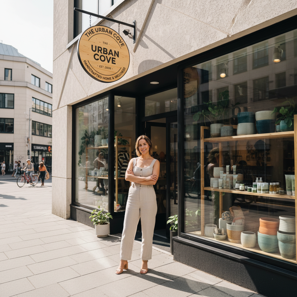 Small business owner thriving with RocketLaunch